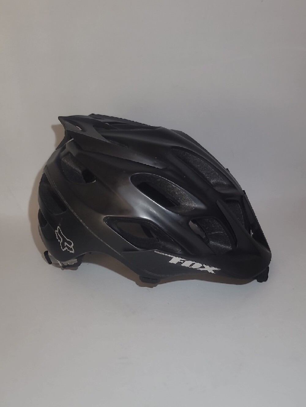 Fox Matte Black Mountain Bike Helmet - Picture 2 of 6